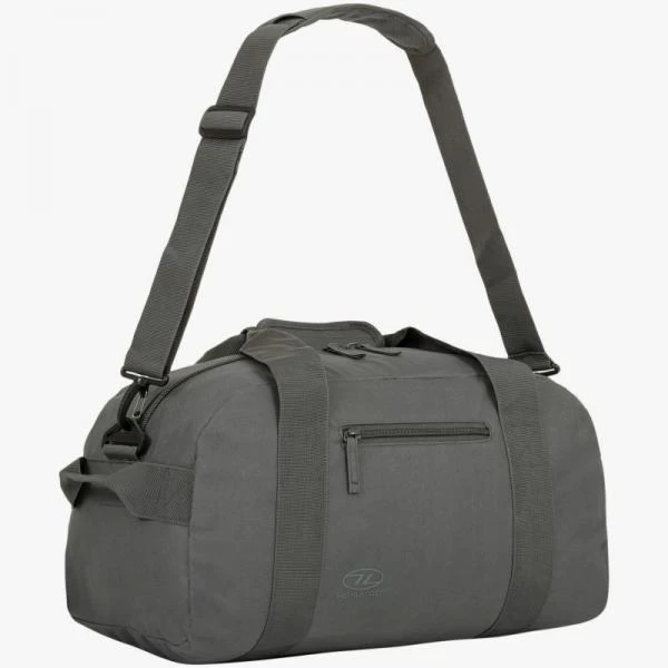 Highlander Cargo 30L Litre Grey Travel 600D XTP Polyester Holdall Bag RUC256-GY 2 Highlander Cargo 30L Litre Grey Travel 600D XTP Polyester Holdall Bag RUC256-GY - Image 2