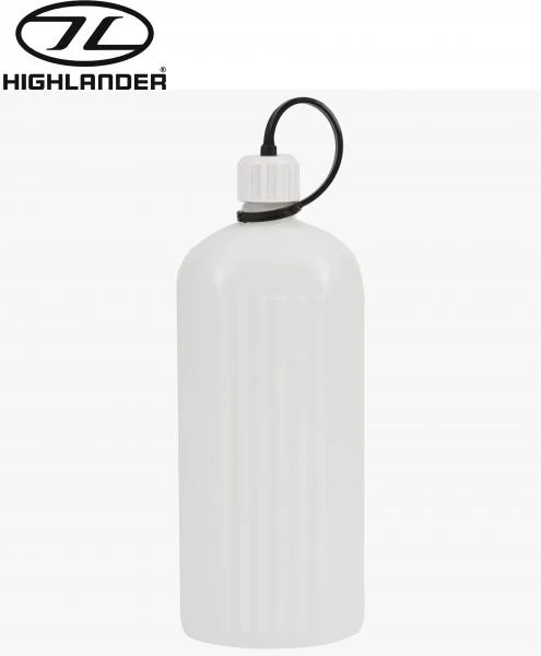 Highlander Octagonal 1L Poly Plastic Drinking Water Bottle CP007-1L 3 Highlander Octagonal 1L Poly Plastic Drinking Water Bottle CP007-1L - Image 3