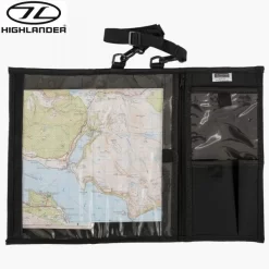 Highlander X-plorer Map Case Cover Waterproof Document Pouch Hiking MAP001 Black 11 Highlander X-plorer Map Case Cover Waterproof Document Pouch Hiking MAP001 Black -Highlander 3601a