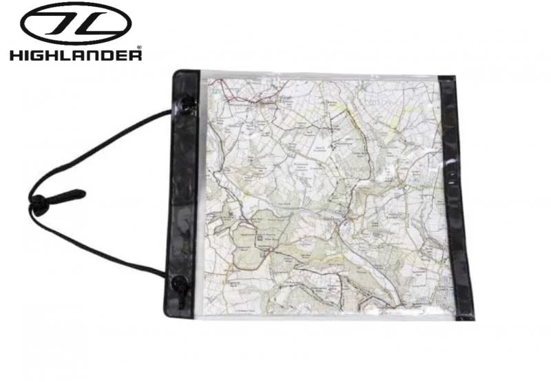 Highlander Scout Map Case Camping Survival Water Resistant Cover Protector 1 Highlander Scout Map Case Camping Survival Water Resistant Cover Protector