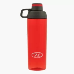 Highlander Hydrator Water Bottle 850ml Hiking Outdoor Trekking BPA Free Red -Highlander 4334A