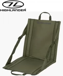 Highlander Folding Outdoor Seat Lightweight Compact Portable Camping Olive SM026-OG -Highlander 4929081