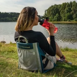 Highlander Lightweight & Portable Folding Outdoor Seat – SM026 Black 8 Highlander Lightweight & Portable Folding Outdoor Seat – SM026 Black -Highlander 493