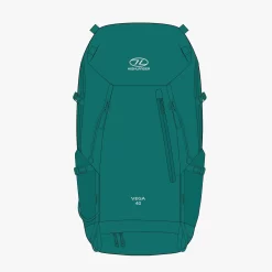 Highlander VEGA Rucksack 40L Women’s Teal Or Graphite RUC290L -Highlander 5 37