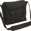 Highlander BLACK Army Military Webbing Haversack Messenger Bag