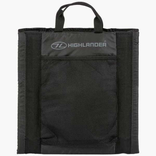 Highlander Lightweight & Portable Folding Outdoor Seat – SM026 Black 4 Highlander Lightweight & Portable Folding Outdoor Seat – SM026 Black - Image 4