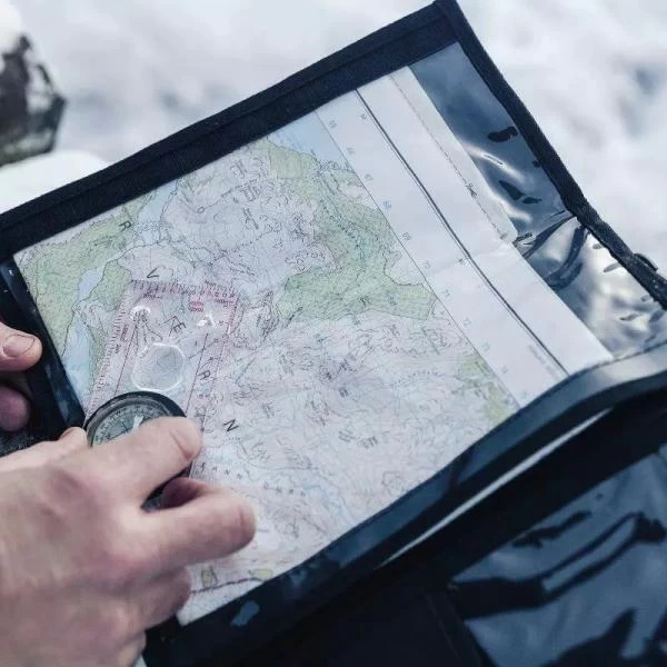 Highlander X-plorer Map Case Cover Waterproof Document Pouch Hiking MAP001 Black 5 Highlander X-plorer Map Case Cover Waterproof Document Pouch Hiking MAP001 Black - Image 5