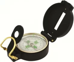 Highlander Lensatic Compass Orienteering Hiking Flip Open COM028