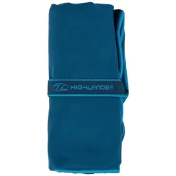 Highlander Fibresoft Towel Camping Pink Olive Charcoal Orange Blue Medium -Highlander 6074