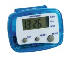 Highlander Multifunction Pedometer Battery Powered Attachable COM034 Blue -Highlander 6077061