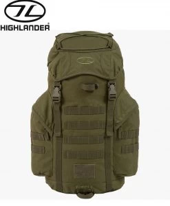 Highlander Forces 33 Litre Army Military Rucksack Tactical Olive Green NRT033-OG -Highlander 82512