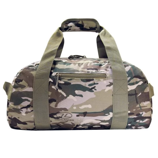 Highlander Cargo 30L Litre HMTC Camo Travel Duffle Holdall Bag RUC256V2-HC 2 Highlander Cargo 30L Litre HMTC Camo Travel Duffle Holdall Bag RUC256V2-HC - Image 2