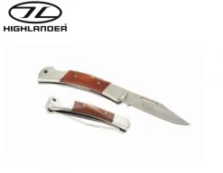 Highlander Kingfisher Folding Lock Knife 6.5 With Nylon Pouch