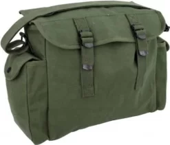 Highlander Heavy Duty Cotton Canvas Haversack Olive