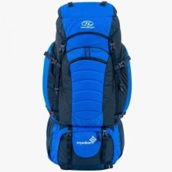 Highlander Expedition 85L Trekking Backpack Rucksack Hiking Blue -Highlander 884923