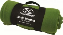 Highlander Soft Polyester Fleece Blanket Olive Green SB045-OG