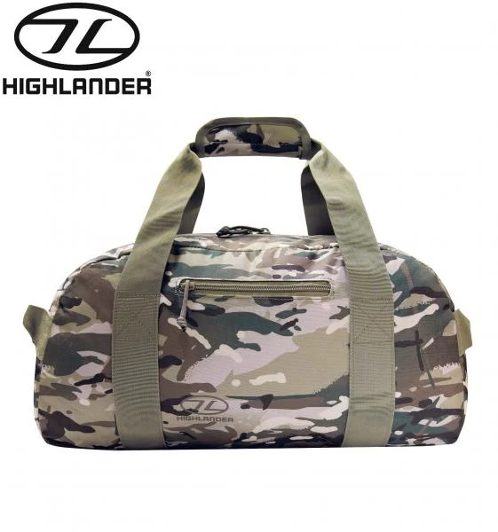 Highlander Cargo 30L Litre HMTC Camo Travel Duffle Holdall Bag RUC256V2-HC 5 Highlander Cargo 30L Litre HMTC Camo Travel Duffle Holdall Bag RUC256V2-HC - Image 5