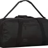 Highlander Cargo Bag 100L Black Sports Gym Travel Holdall Duffle Shoulder RUC259