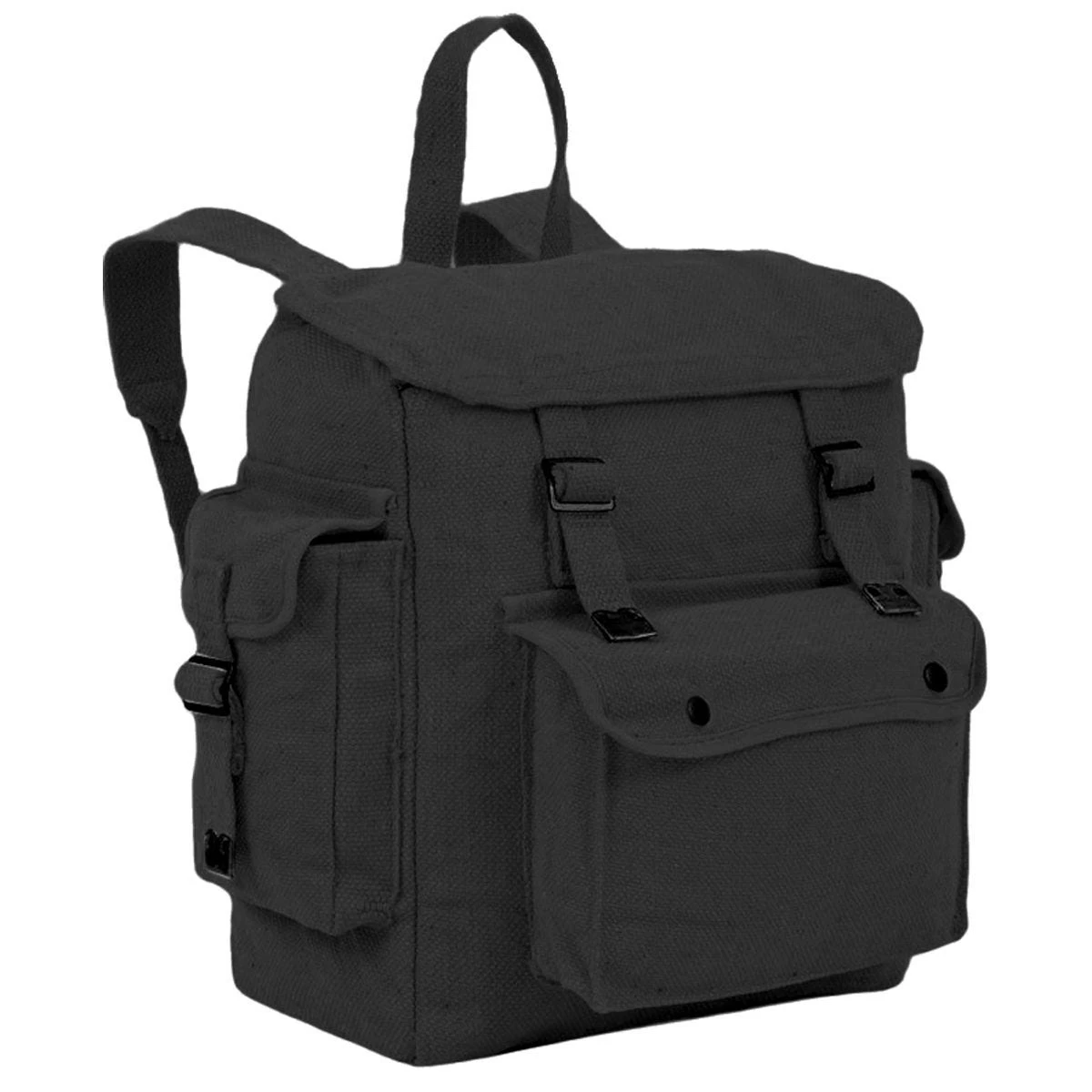 Highlander Large Pocketed Web Backpack Black 1 Highlander Large Pocketed Web Backpack Black
