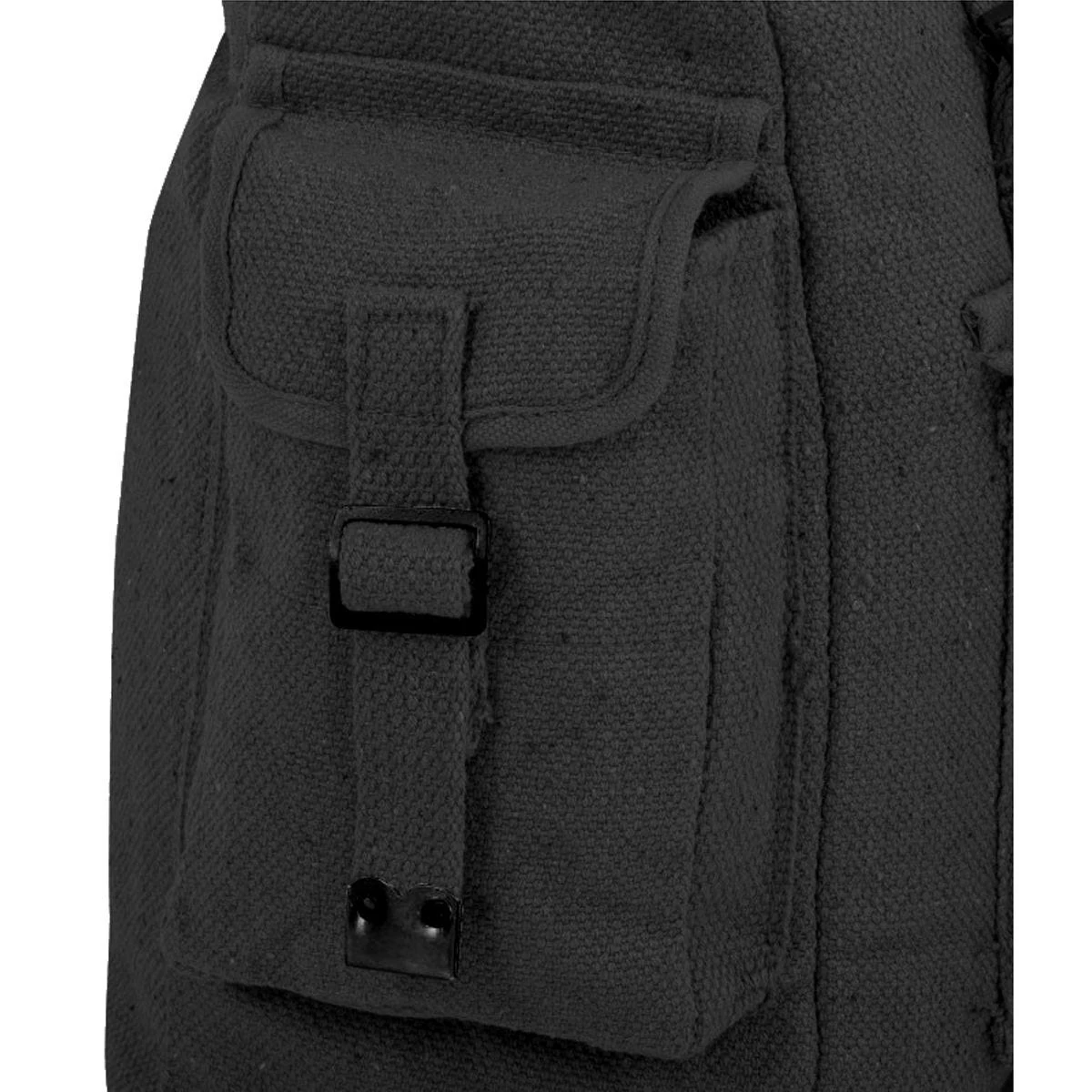 Highlander Large Pocketed Web Backpack Black 5 Highlander Large Pocketed Web Backpack Black - Image 5