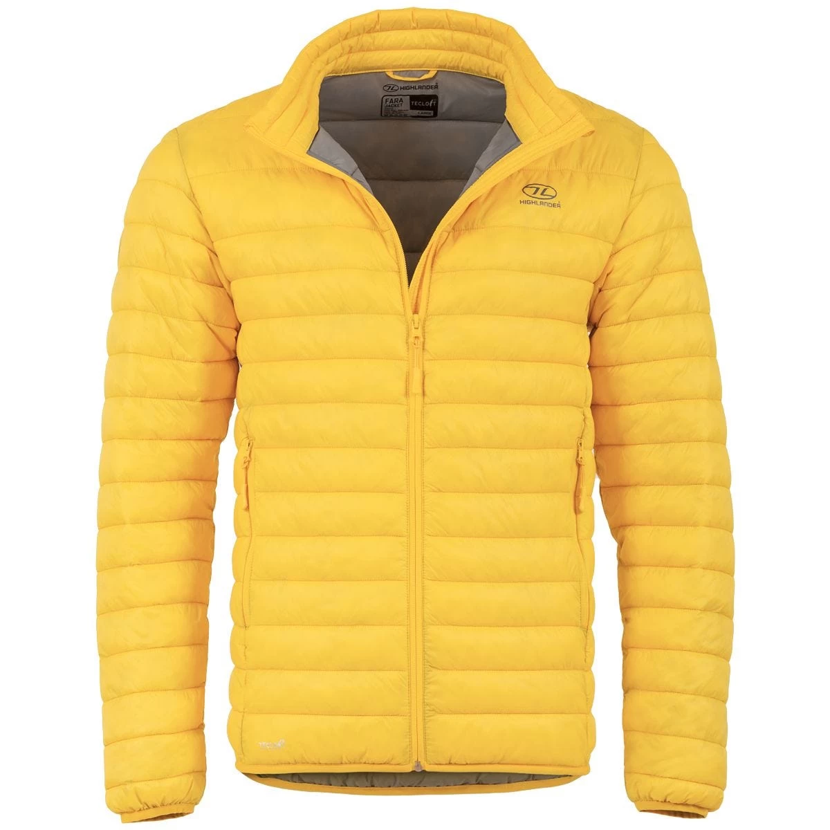 Highlander Fara Insulated Jacket Yellow 1 Highlander Fara Insulated Jacket Yellow