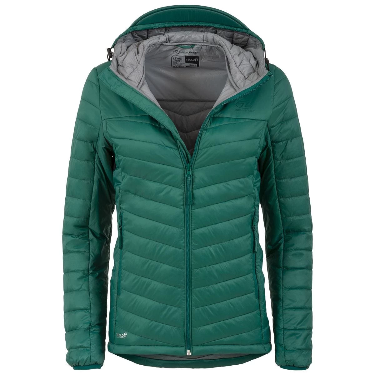 Highlander Womens Lewis Insulated Jacket Forest Green 1 Highlander Womens Lewis Insulated Jacket Forest Green