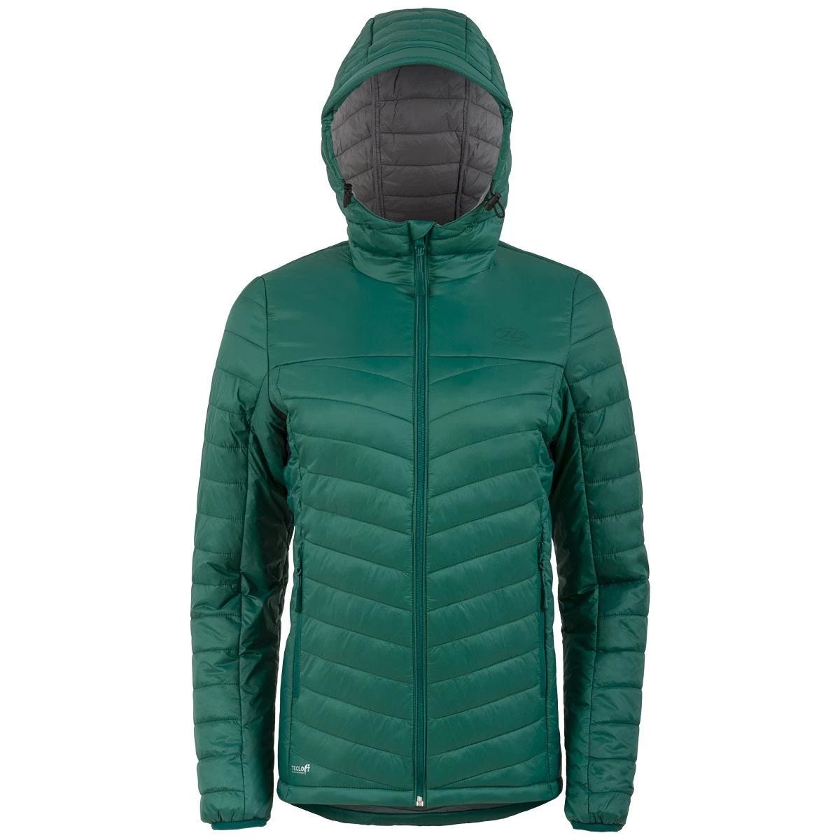 Highlander Womens Lewis Insulated Jacket Forest Green 2 Highlander Womens Lewis Insulated Jacket Forest Green - Image 2