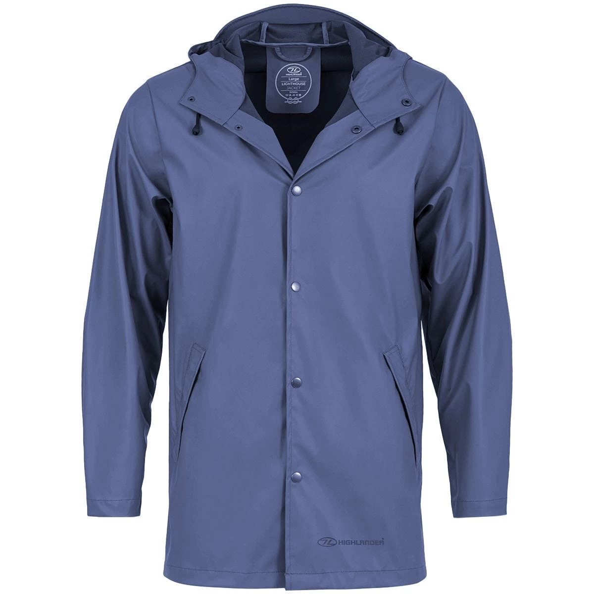 Highlander Lighthouse Jacket Navy 4 Highlander Lighthouse Jacket Navy - Image 4