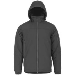 Highlander Forces Stryker Jacket Dark Grey -Highlander Highlander Stryker Grey Front Hood 01 2