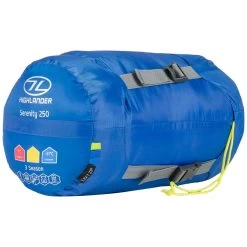 Highlander Serenity 250 Mummy Sleeping Bag Blue -Highlander Serenity 250 Mummy Sleeping Bag Blue 5 1200x1200