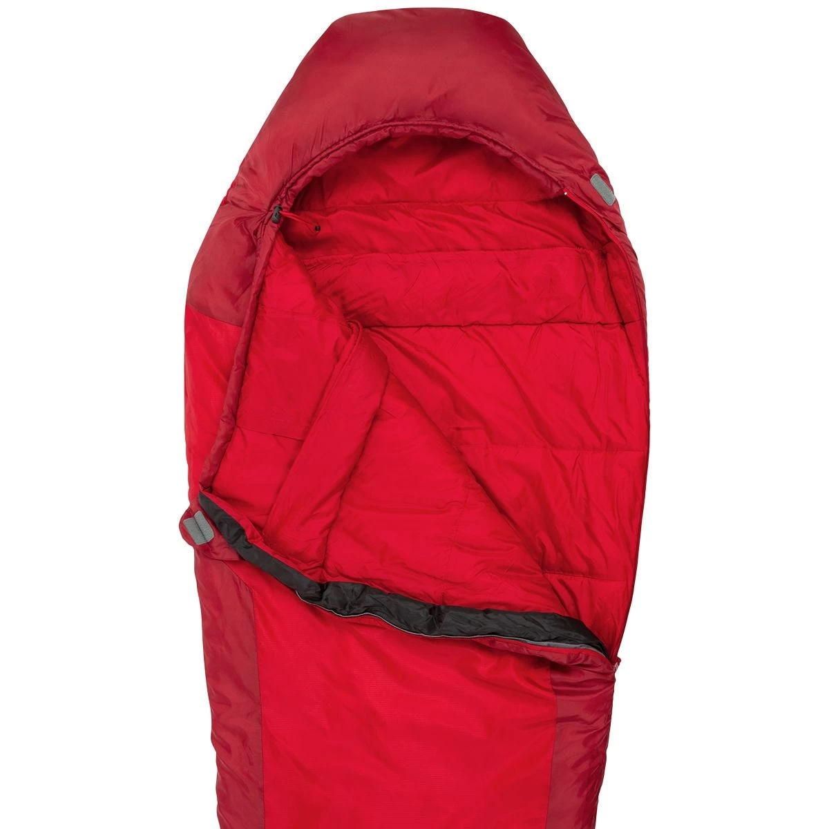 Highlander Serenity 450 Mummy Sleeping Bag Red 4 Highlander Serenity 450 Mummy Sleeping Bag Red - Image 4