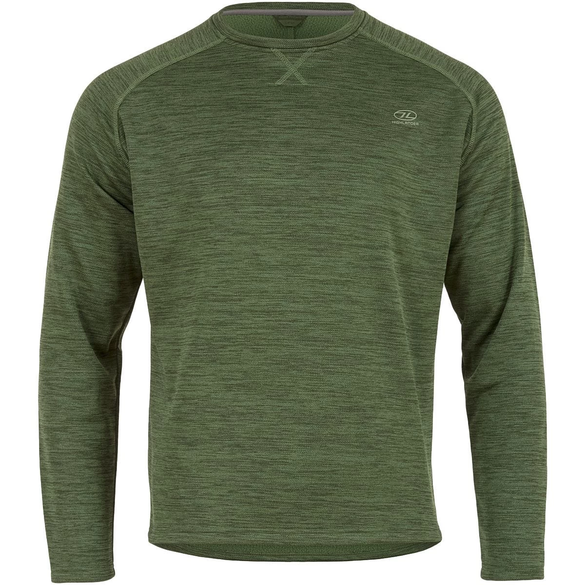 Highlander Crew Neck Sweater Leaf Green 2 Highlander Crew Neck Sweater Leaf Green - Image 2