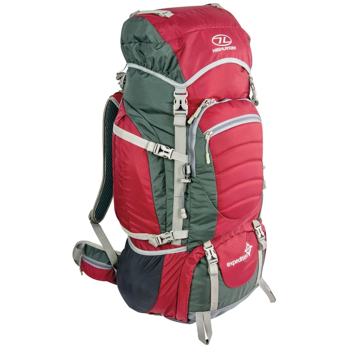 Highlander Expedition 65 Rucksack Red 1 Highlander Expedition 65 Rucksack Red