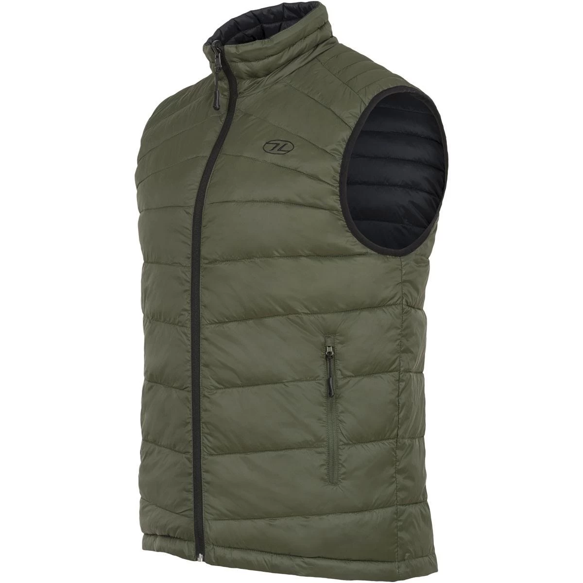 Highlander Forces Reversible Gilet Black / Olive 1 Highlander Forces Reversible Gilet Black / Olive