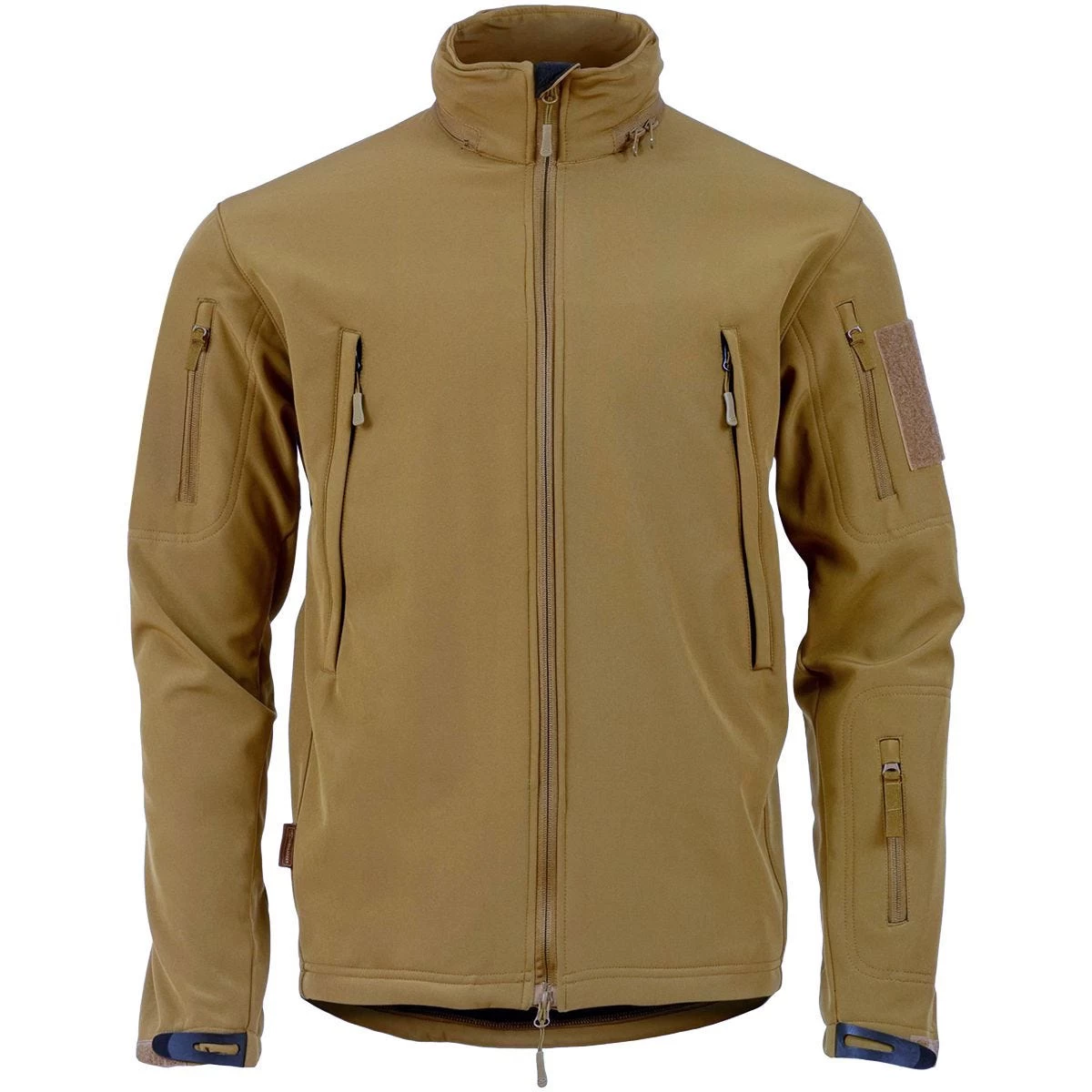 Highlander Forces Tactical Soft Shell Jacket Tan 1 Highlander Forces Tactical Soft Shell Jacket Tan