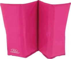 Highlander Folding Sit Mat Waterproof Seat Mat Pink For The Ladies